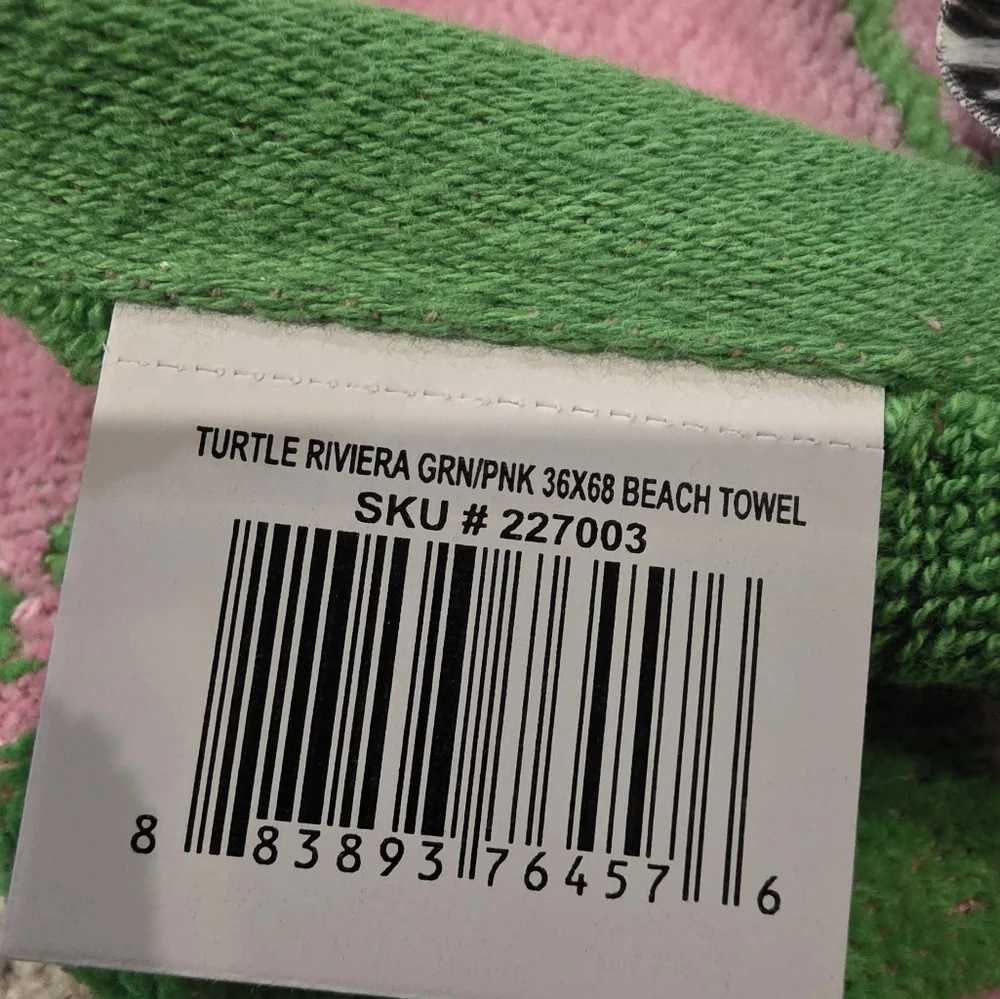 Tommy Bahama Sea Turtle Beach Towel-NWT
